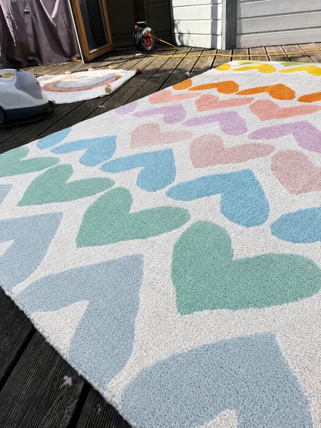 Tapis à Idron après nettoyage textile